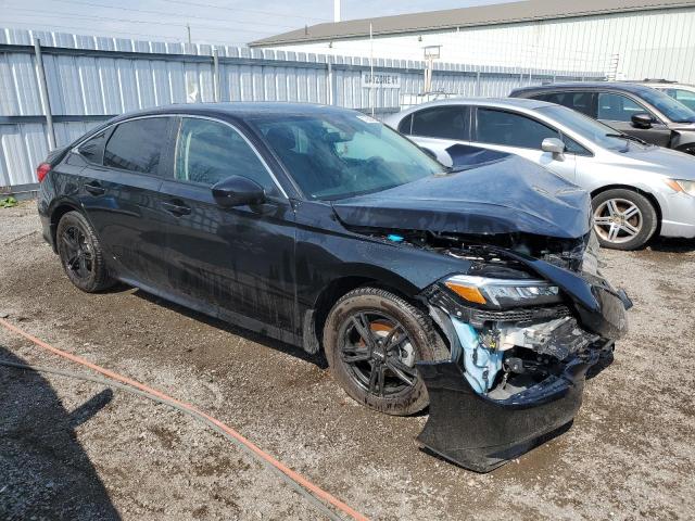 2HGFE2F24PH102490 - 2023 HONDA CIVIC LX BLACK photo 4