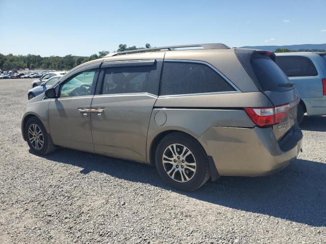 5FNRL5H63CB001153 - 2012 HONDA ODYSSEY EXL GOLD photo 2