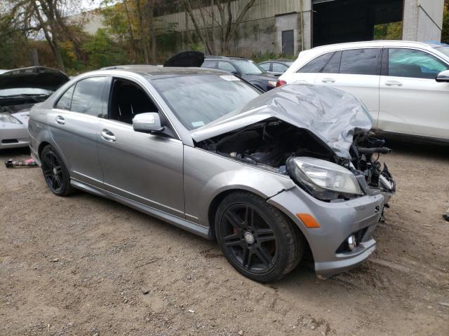 WDDGF87X68F166679 - 2008 MERCEDES-BENZ C 350 4MATIC GRAY photo 4