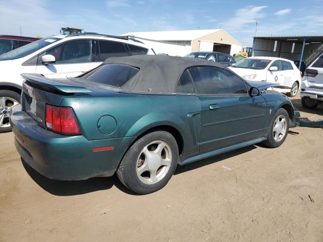 1FAFP444X1F229946 - 2001 FORD MUSTANG GREEN photo 3