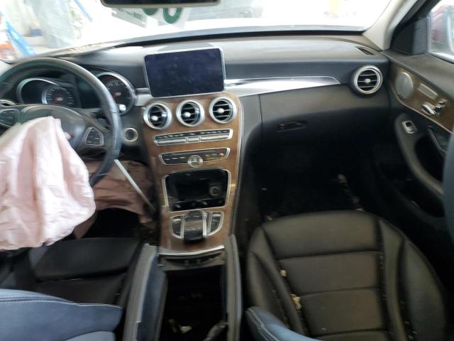 55SWF4KB3HU182609 - 2017 MERCEDES-BENZ C 300 4MATIC RED photo 8