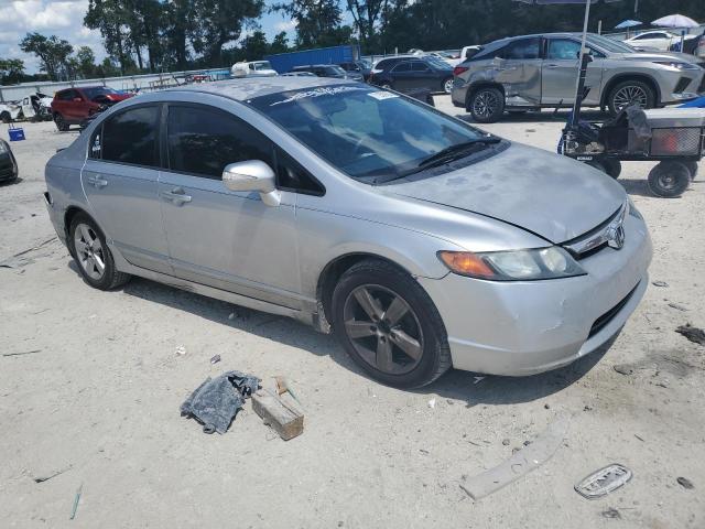 JHMFA36278S003462 - 2008 HONDA CIVIC HYBRID 银色 照片 4