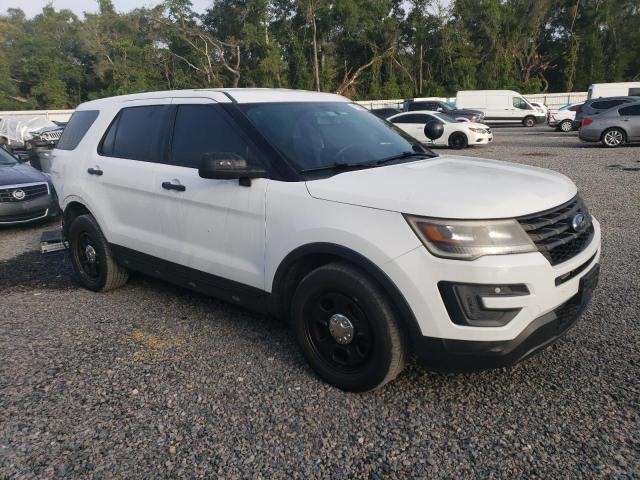 1FM5K8AR7HGC87475 - 2017 FORD EXPLORER POLICE INTERCEPTOR 白色 照片 4