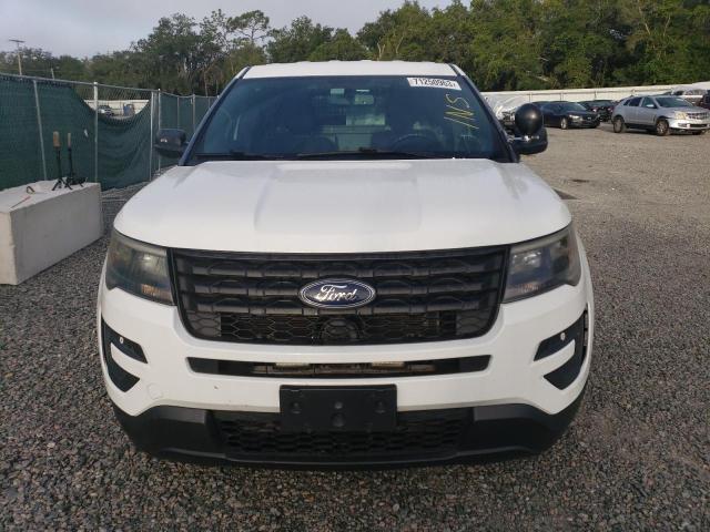 1FM5K8AR7HGC87475 - 2017 FORD EXPLORER POLICE INTERCEPTOR 白色 照片 5
