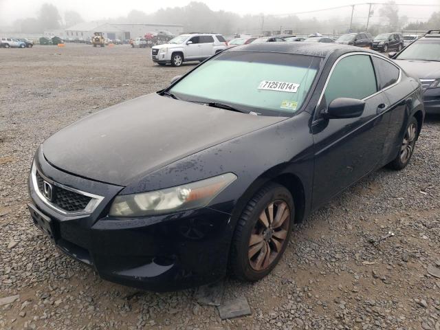 1HGCS12879A014034 - 2009 HONDA ACCORD EXL BLACK photo 1