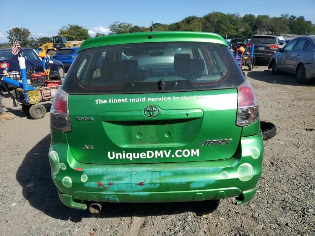 2T1KR30E37C664210 - 2007 TOYOTA COROLLA MA XR GREEN photo 6