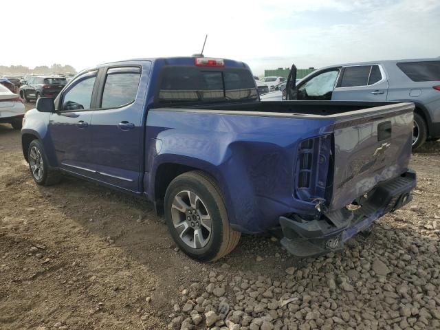 1GCGTDE32G1212211 - 2016 CHEVROLET COLORADO Z71 BLUE photo 2