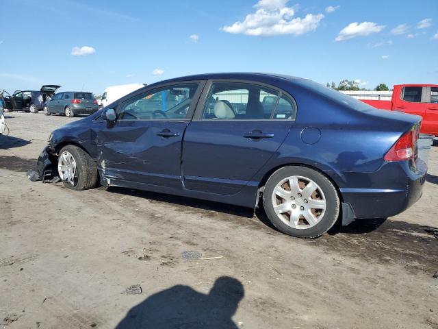 1HGFA16508L072618 - 2008 HONDA CIVIC LX BLUE photo 2