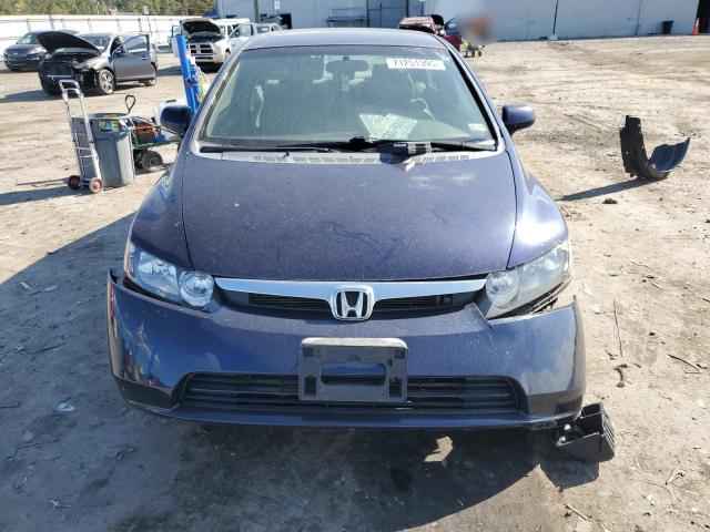 1HGFA16508L072618 - 2008 HONDA CIVIC LX BLUE photo 5