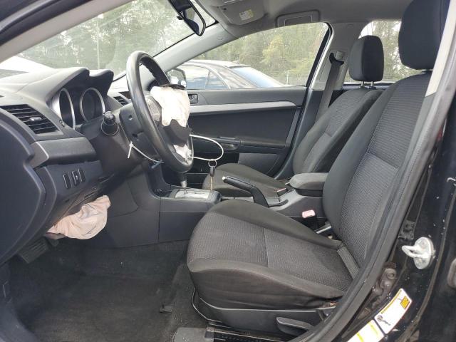 JA32U2FUXBU004120 - 2011 MITSUBISHI LANCER ES/ES SPORT BLACK photo 7