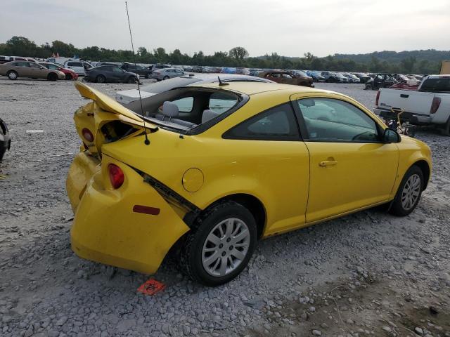 1G1AS18H897240022 - 2009 CHEVROLET COBALT LS YELLOW photo 3