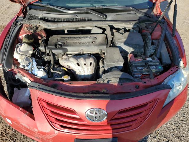 4T1BE46K07U019639 - 2007 TOYOTA CAMRY CE Қызыл фото 11