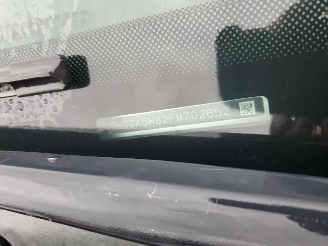 3HGGK5H82FM702652 - 2015 HONDA FIT EX Srebrny zdjęcie 12