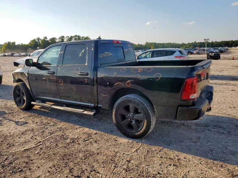 1C6RR6LT8JS239766 - 2018 RAM 1500 SLT BLACK photo 2
