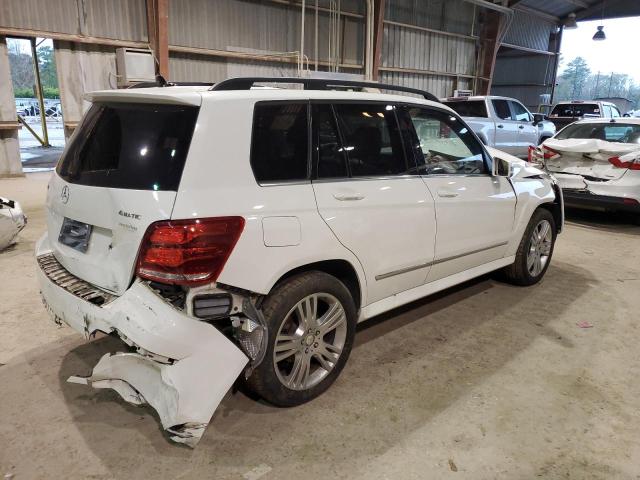 WDCGG8JB0FG399589 - 2015 MERCEDES-BENZ GLK 350 4MATIC WHITE photo 3