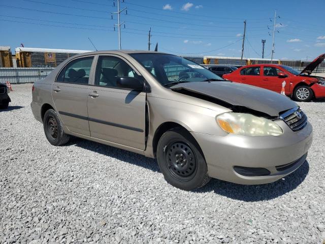 2T1BR32E45C482607 - 2005 TOYOTA COROLLA CE TAN photo 4