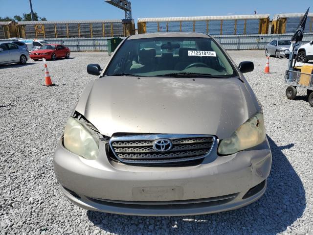 2T1BR32E45C482607 - 2005 TOYOTA COROLLA CE TAN photo 5