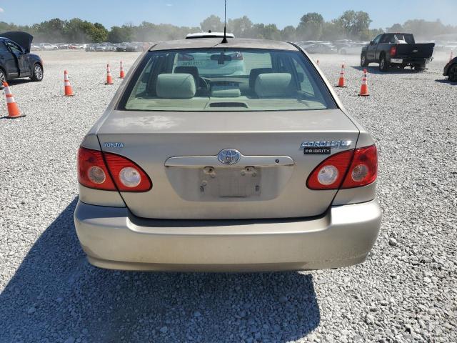 2T1BR32E45C482607 - 2005 TOYOTA COROLLA CE TAN photo 6