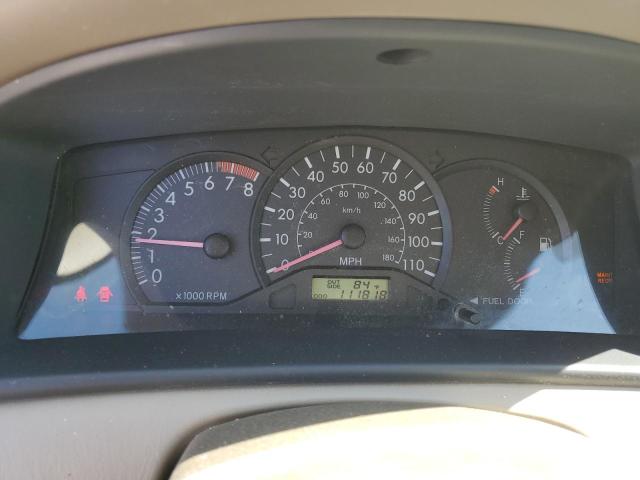 2T1BR32E45C482607 - 2005 TOYOTA COROLLA CE TAN photo 9