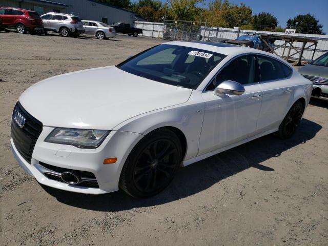 WAU32AFC2DN074167 - 2013 AUDI S7 PRESTIGE WHITE photo 1