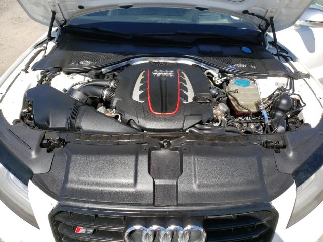 WAU32AFC2DN074167 - 2013 AUDI S7 PRESTIGE WHITE photo 11