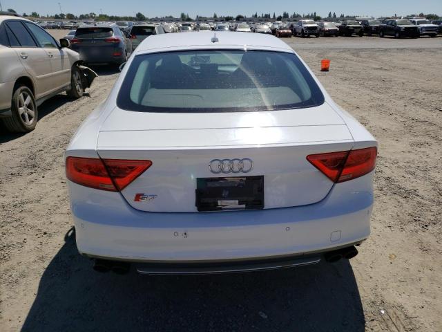 WAU32AFC2DN074167 - 2013 AUDI S7 PRESTIGE WHITE photo 6