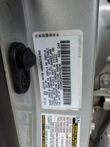 5Y2SM62804Z438036 - 2004 PONTIAC VIBE SILVER photo 13