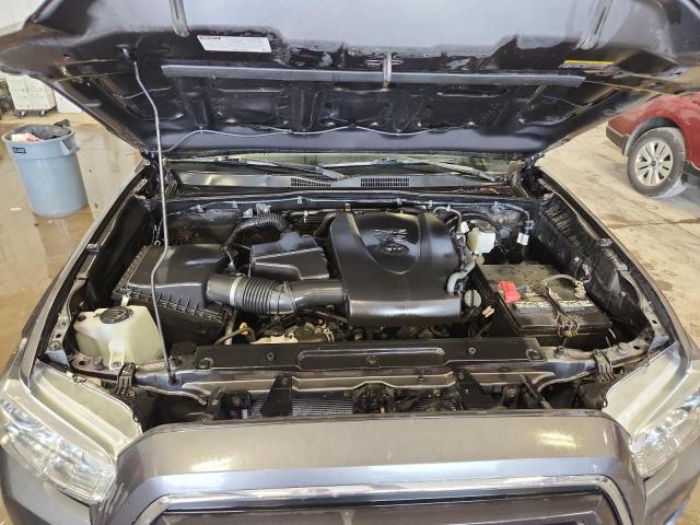 5TFCZ5AN1MX261354 - 2021 TOYOTA TACOMA DOUBLE CAB GRAY photo 11