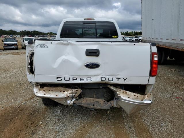 1FTWW31R68ED59424 - 2008 FORD F350 SRW SUPER DUTY WHITE photo 6