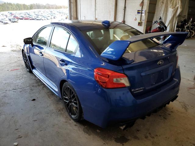 JF1VA2P63F9828773 - 2015 SUBARU WRX STI BLUE photo 2