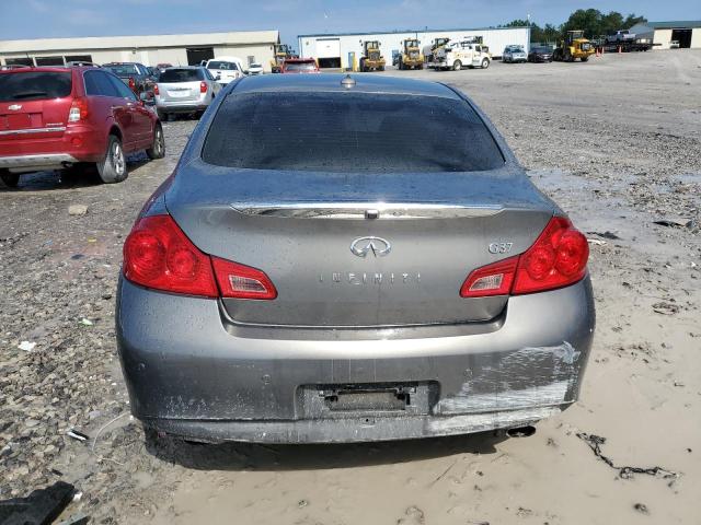 JN1CV6AP1BM506223 - 2011 INFINITI G37 BASE ნაცრისფერი ფოტო 6
