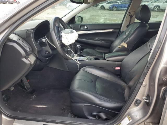 JN1CV6AP1BM506223 - 2011 INFINITI G37 BASE ნაცრისფერი ფოტო 7
