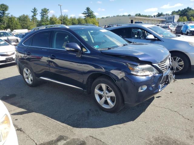 2T2BK1BA5EC236828 - 2014 LEXUS RX 350 BASE BLUE photo 4