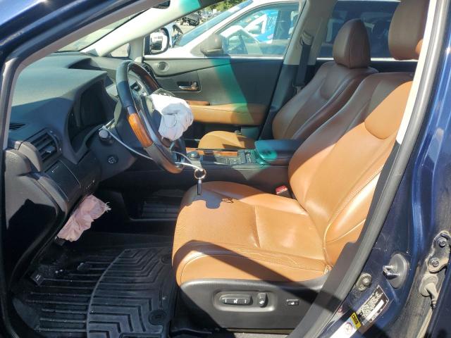 2T2BK1BA5EC236828 - 2014 LEXUS RX 350 BASE BLUE photo 7