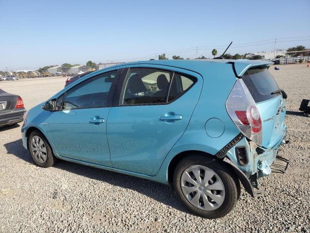 JTDKDTB32E1068341 - 2014 TOYOTA PRIUS C TURQUOISE photo 2