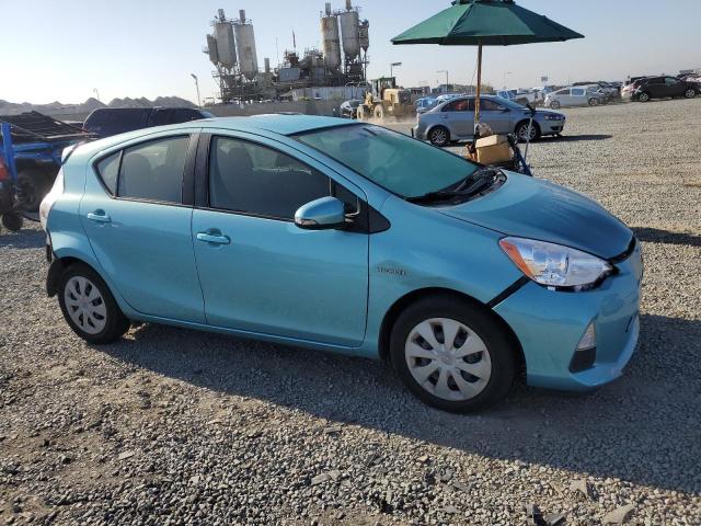JTDKDTB32E1068341 - 2014 TOYOTA PRIUS C TURQUOISE photo 4