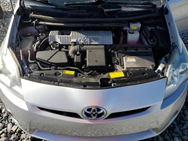 JTDKN3DU3A0018373 - 2010 TOYOTA PRIUS SILVER photo 11