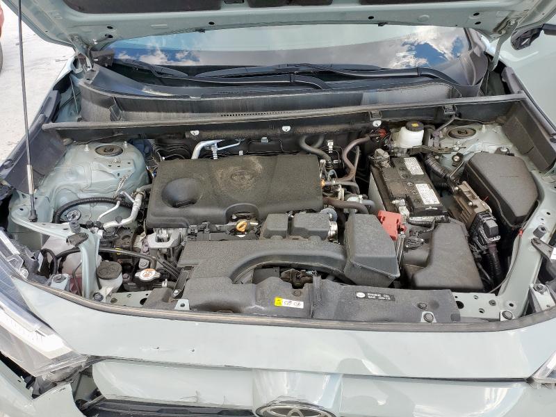 2T3W1RFV5PW284018 - 2023 TOYOTA RAV4 XLE GREEN photo 12