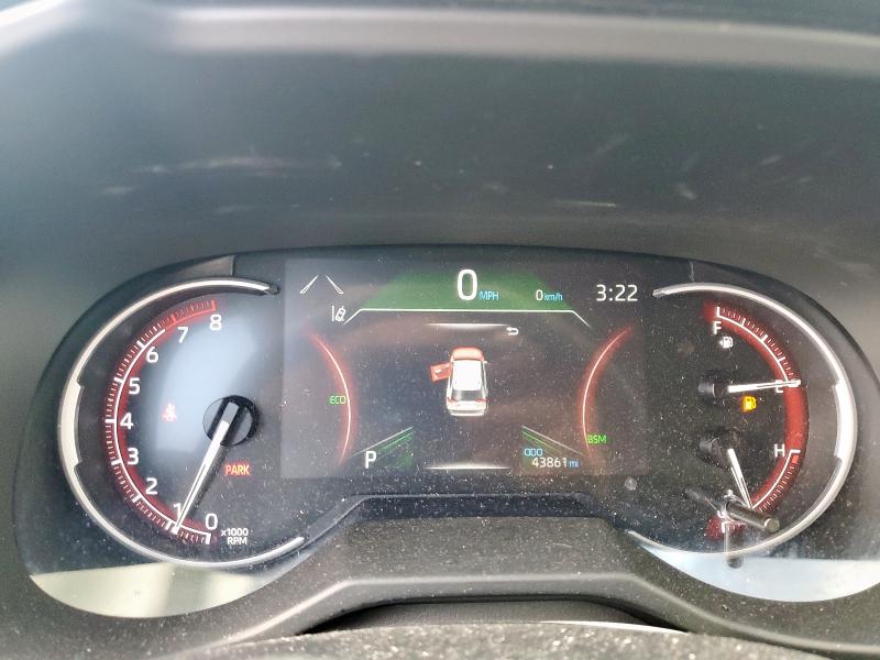 2T3W1RFV5PW284018 - 2023 TOYOTA RAV4 XLE GREEN photo 9