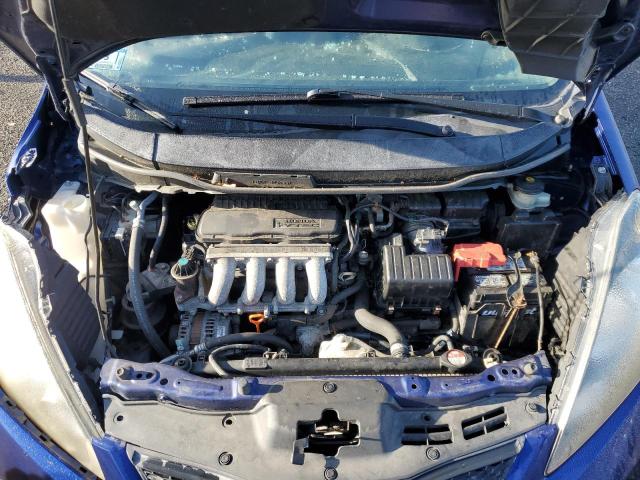 JHMGE8H33BC018831 - 2011 HONDA FIT BLUE photo 11