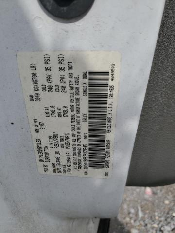 1D7HA18P67S178345 - 2007 DODGE RAM 1500 ST WHITE photo 12