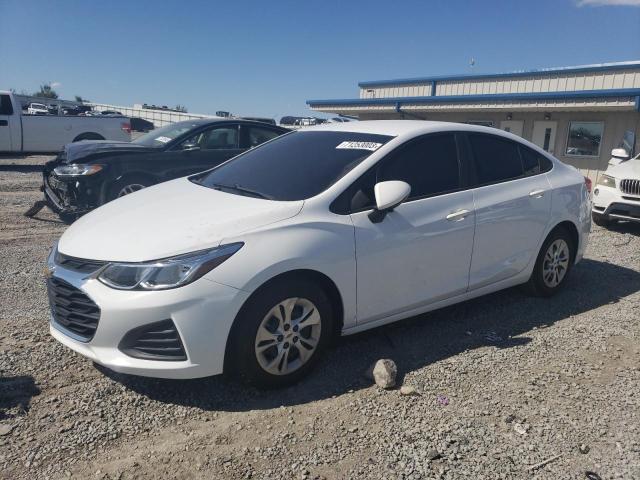 1G1BJ5SM5K7104084 - 2019 CHEVROLET CRUZE WHITE photo 1