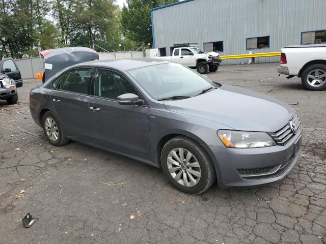 1VWAP7A36EC019169 - 2014 VOLKSWAGEN PASSAT S Серый фото 4