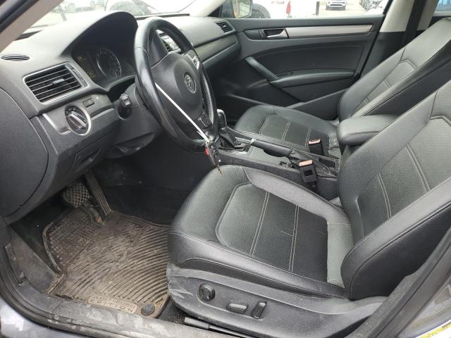 1VWAP7A36EC019169 - 2014 VOLKSWAGEN PASSAT S Серый фото 7