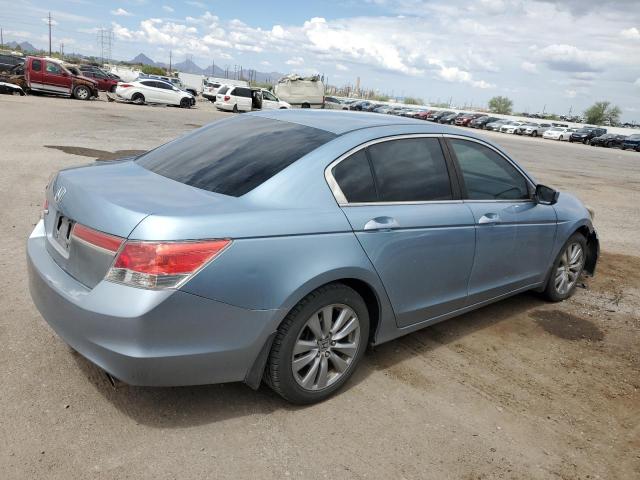 1HGCP2F79BA071723 - 2011 HONDA ACCORD EX Azul foto 3