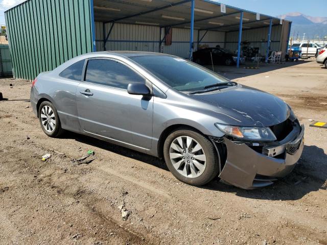 2HGFG128X9H521400 - 2009 HONDA CIVIC EX GRAY photo 4