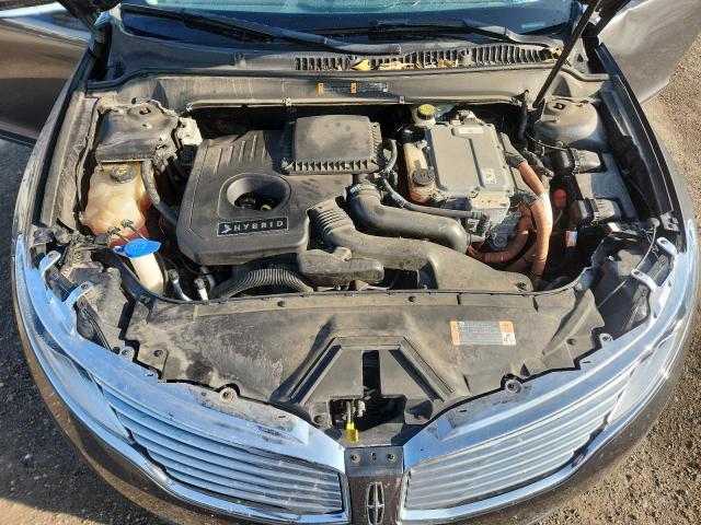 3LN6L2LU3GR632444 - 2016 LINCOLN MKZ HYBRID GRAY photo 11