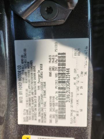 3LN6L2LU3GR632444 - 2016 LINCOLN MKZ HYBRID GRAY photo 12