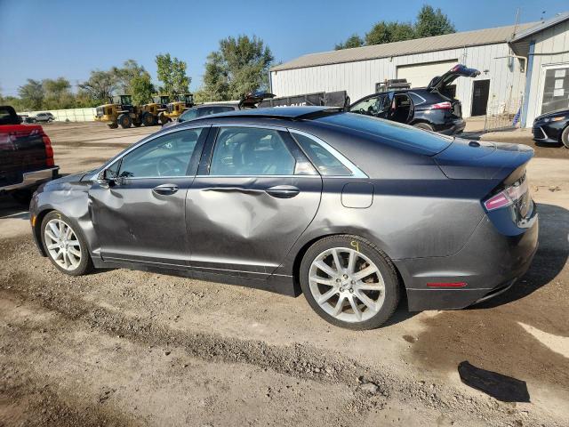 3LN6L2LU3GR632444 - 2016 LINCOLN MKZ HYBRID GRAY photo 2
