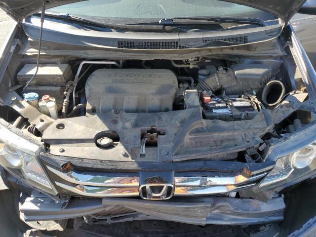5FNRL5H41EB090870 - 2014 HONDA ODYSSEY EX GRAY photo 12